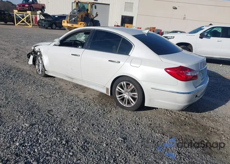 2012 Hyundai Genesis 3.8 z USA, uszkodzony, nr VIN KMHGC4DD9CU207375